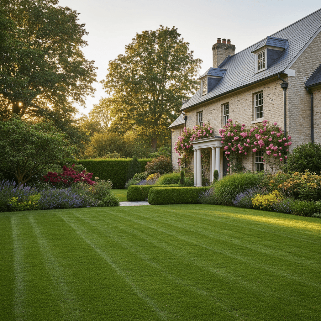 Professional lawn maintenance and care