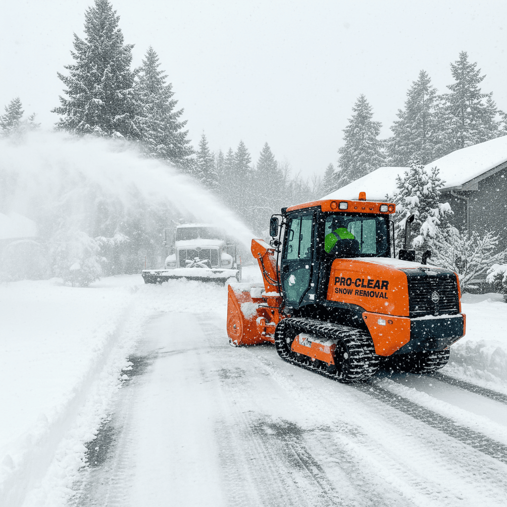 Winter snow removal